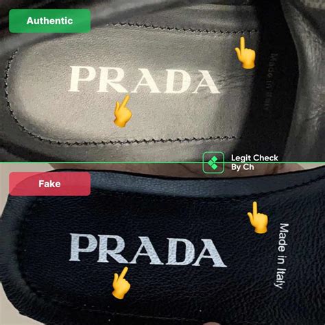 prada shoes identification.